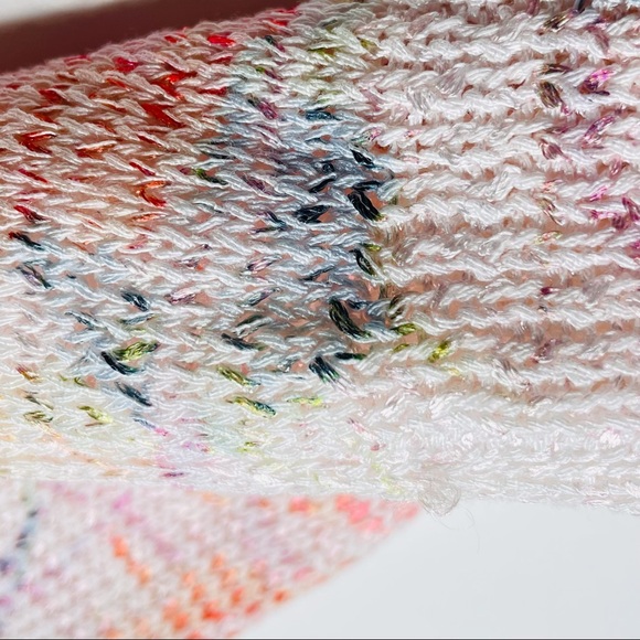 Sioni Boatneck Dolman Sleeve Floral Print Sweater Pale Pink Size Medium - Picture 13 of 14